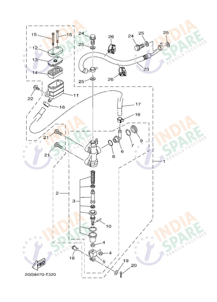 REAR MASTER CYLINDER